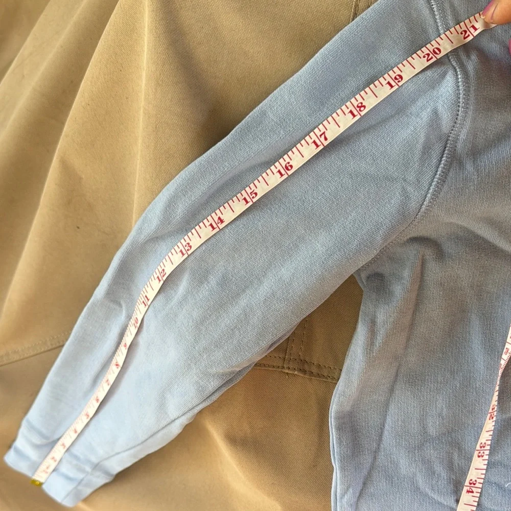 Kids Large POLO (12-14) light Blue comfy sweatshirt Hoodie pink horse - Picture 6 of 8